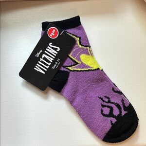 Disney Maleficent Fuzzy Socks